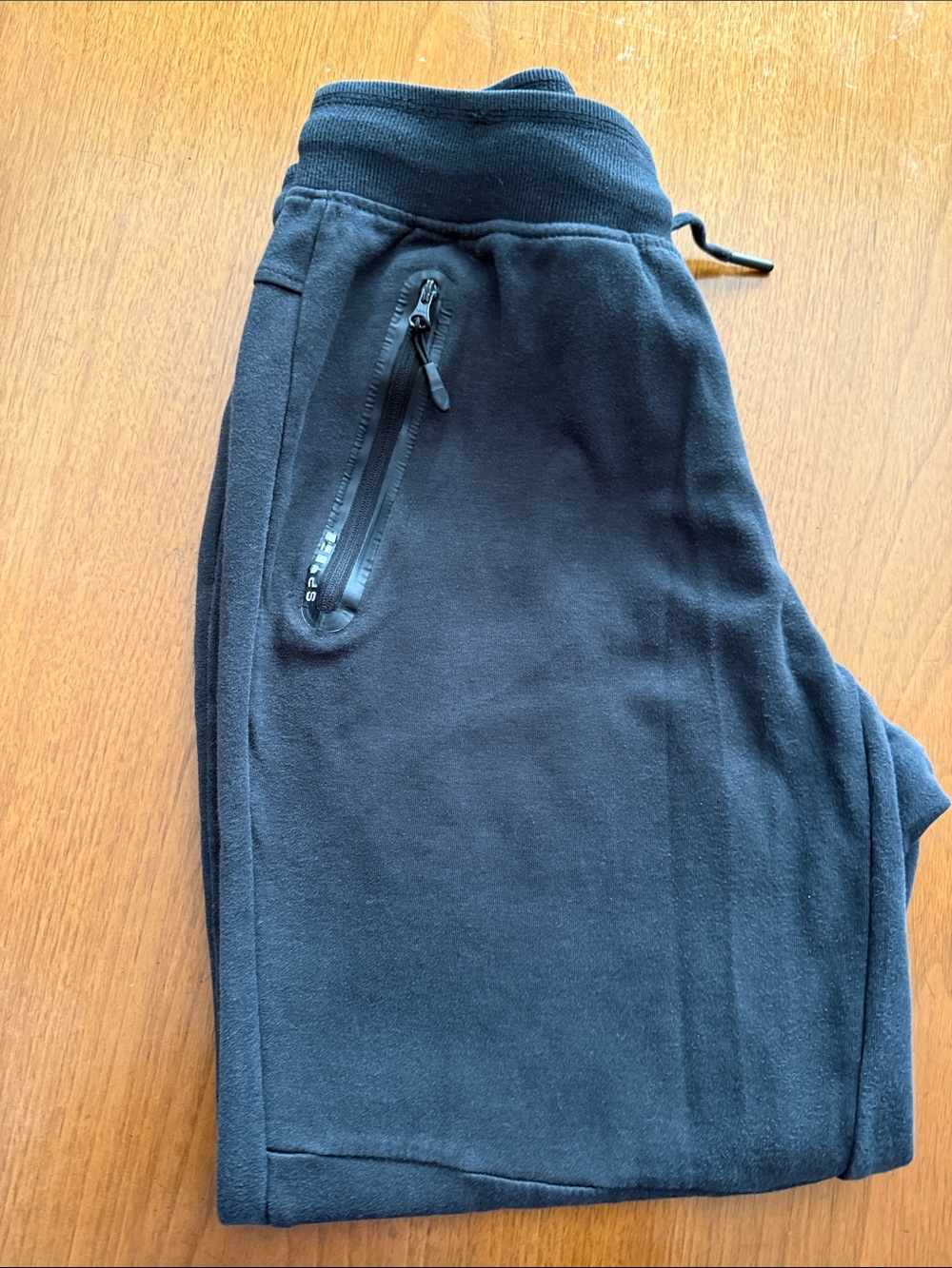 Spyder Black Joggers with Zippered Pocket